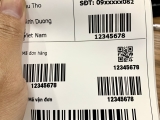 Tem nhãn mã vạch chất lượng cao cho ngành Logistics
