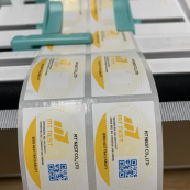 In tem nhãn QR code biến đổi (QR code màu sắc) - Variable QR code label printing (with color QR codes)