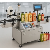 Máy dán nhãn chai vuông / phẳng