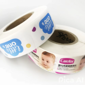 Nhãn khăn ướt - Wet wipes label