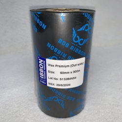 Mực in mã vạch Wax Premium khổ 60mm x 300m