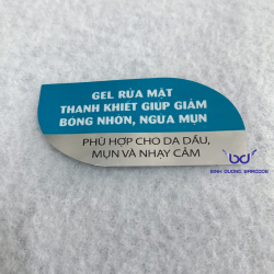In tem nhãn xi bạc, khử keo