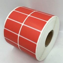 Tem decal màu đỏ
