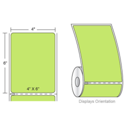 4" x 6" Shipping label -  Decal in tem vận chuyển, tem mã vạch, keo mạnh