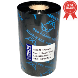 Mực in mã vạch Wax Premium 110mm x 300m - Thermal Ribbons